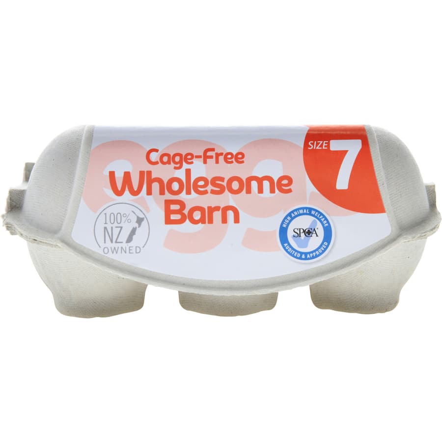 Wholesome Barn Eggs Cage Free Size 7