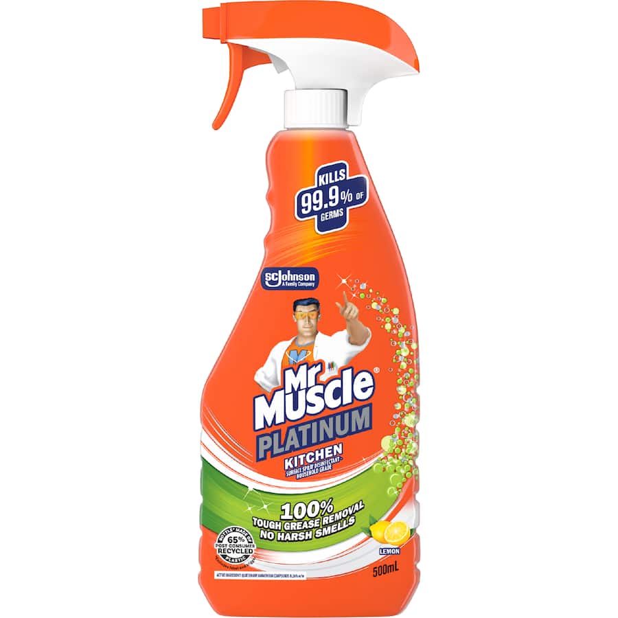 Mr Muscle Ionic Kitchen Spray Lemon