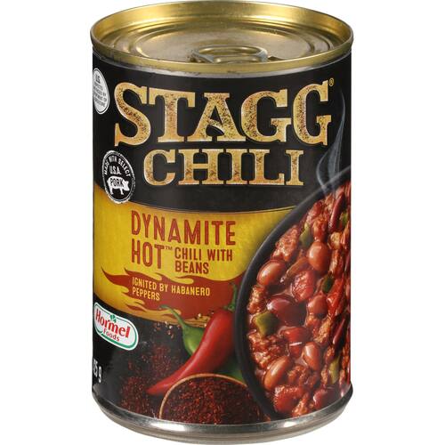 Stagg Chili Canned Dinners Pork With Dynamite Chilli Bean