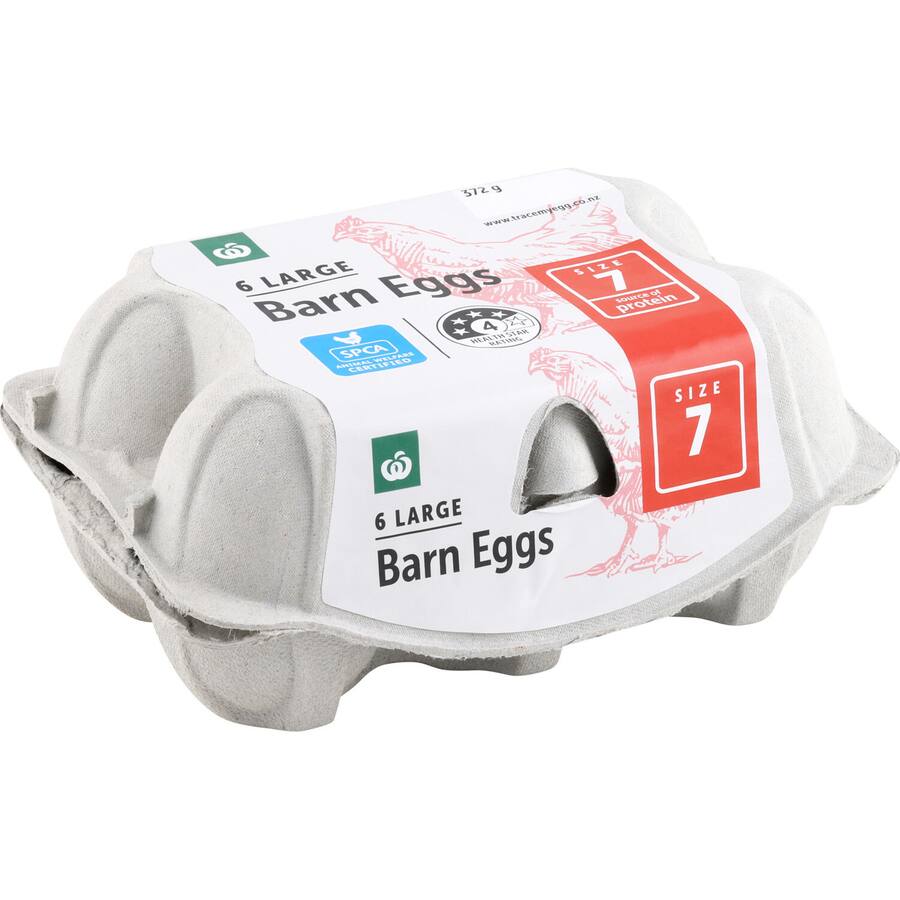 Woolworths Eggs Barn Size 7
