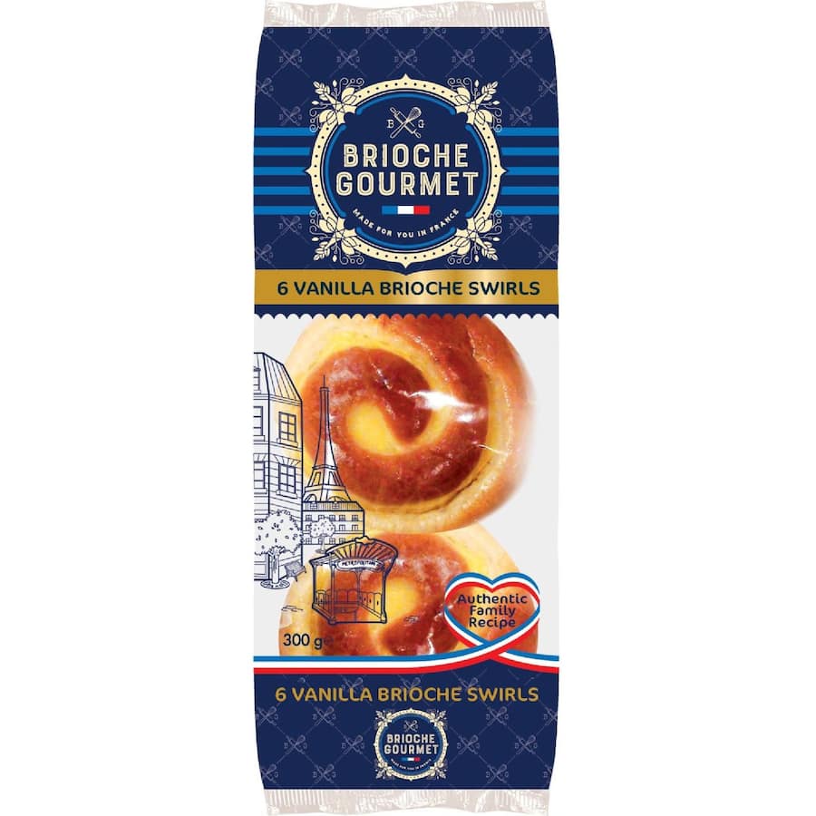 Brioche Gourmet Swirls Vanilla Creme