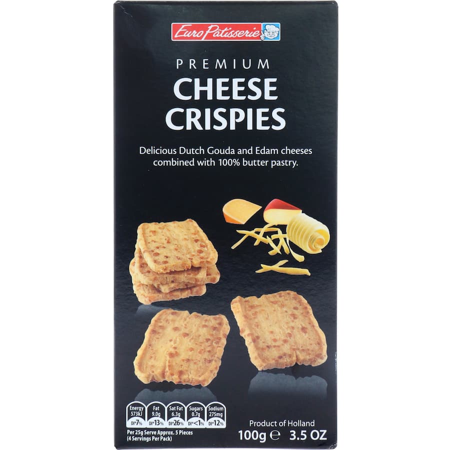 Euro Patisserie Crackers Cheese Crispies