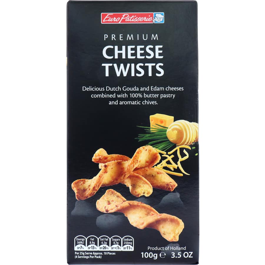 Euro Patisserie Crackers Cheese Twists