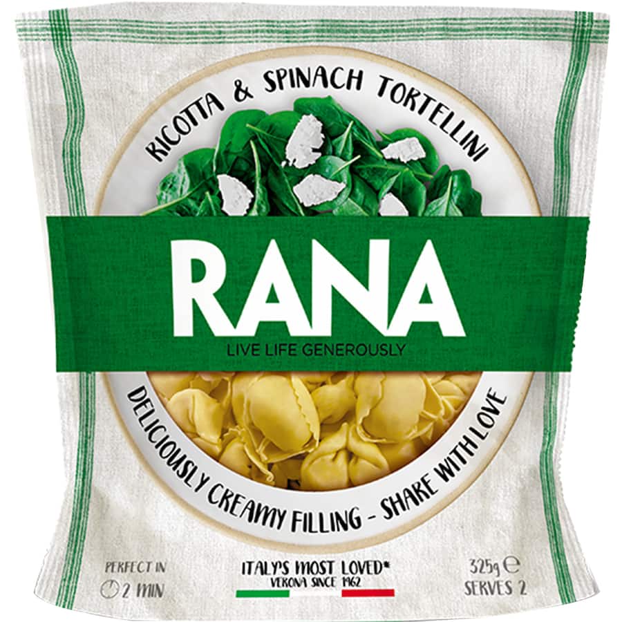 Rana Fresh Pasta Chilled Tortellini Ricotta & Spinach