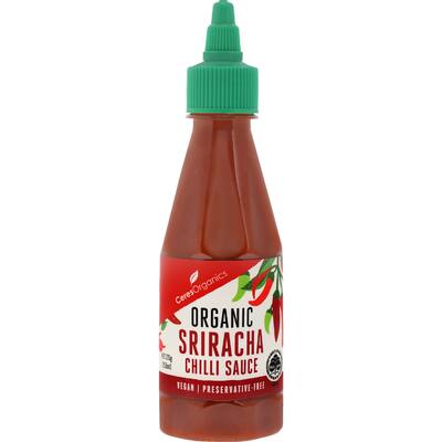 ceres organics sauce chilli sriracha