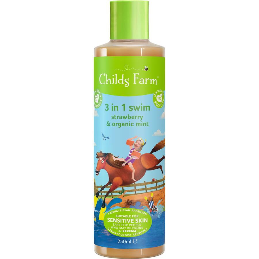 Childs Farm 3 In 1 Wash Swim Strawberry & Organic Mint