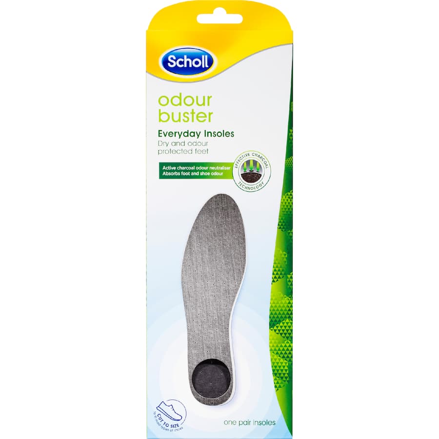 Scholl Insoles Daily Odour Buster
