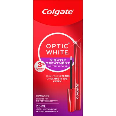 colgate optic white pro series whitening overnight pen
