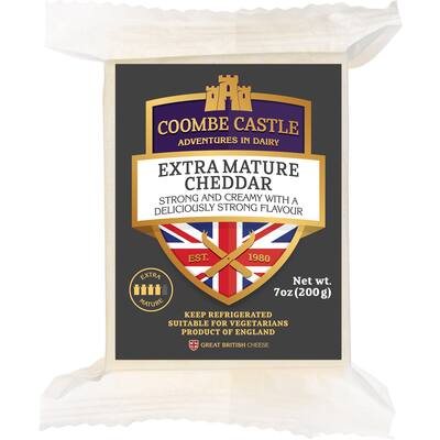 coombe castle cheese extra mature cheddar