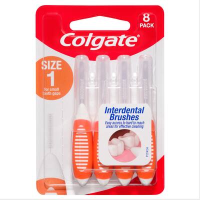 colgate interdental brush size 1