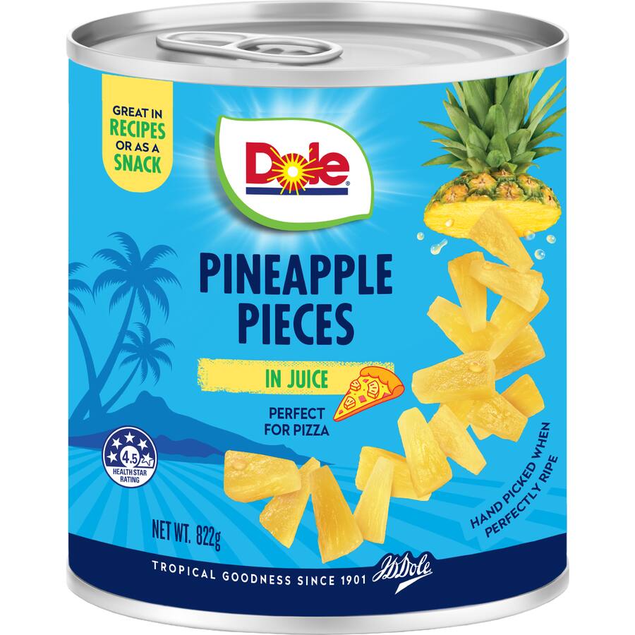 Dole Pineapple Pieces In Juice