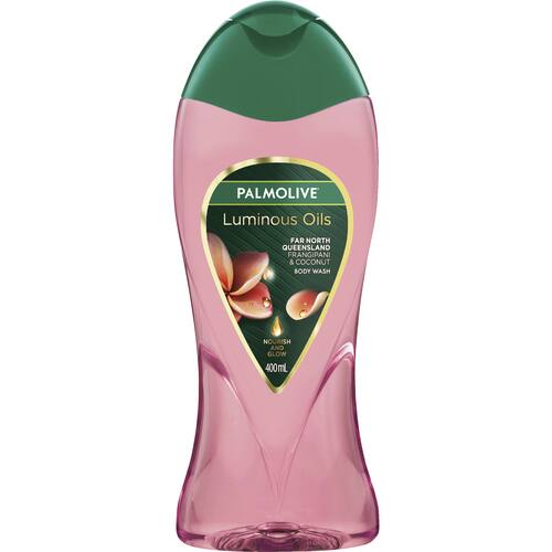 Palmolive Luminous Oils Shower Gel Body Wash Coconut Frangipani