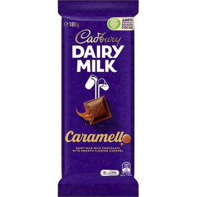 cadbury chocolate dairy milk caramello