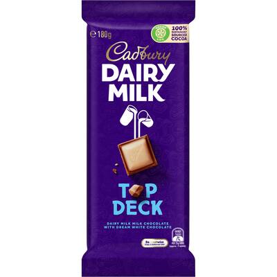 cadbury chocolate dairy milk top deck