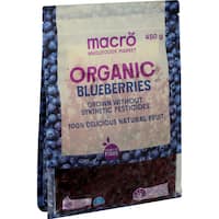 macro organic frozen blueberries (450g)