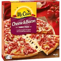 McCain Cheese & Bacon Family Pizza