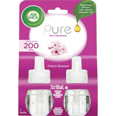 air wick pure scented oil plug in cherry blossom