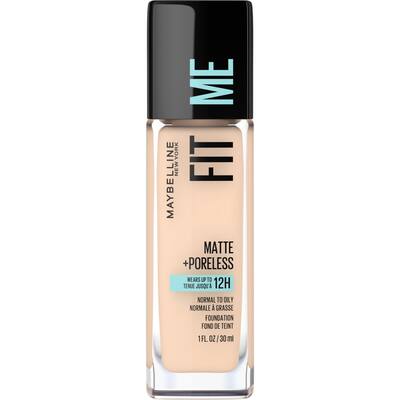maybelline fit me matte foundation poreless- natural ivory 112