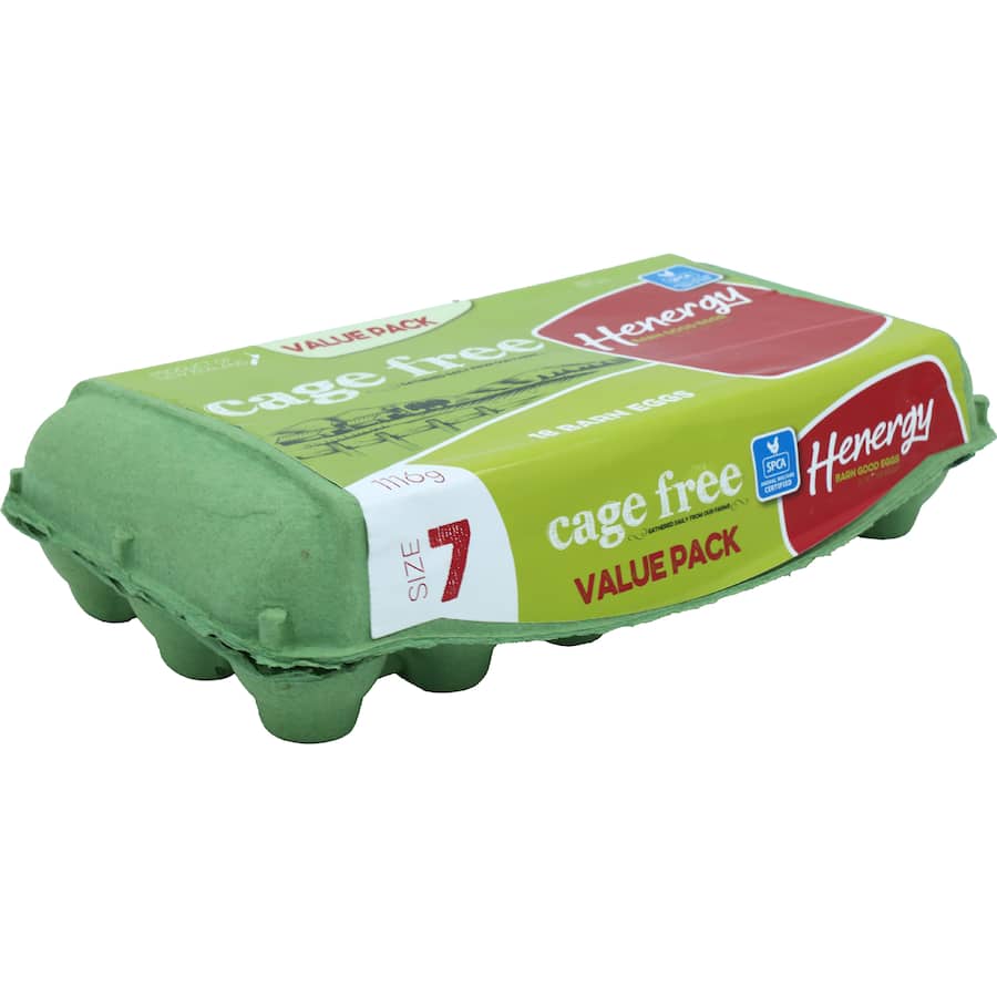 Henergy Eggs Cage Free Size 7