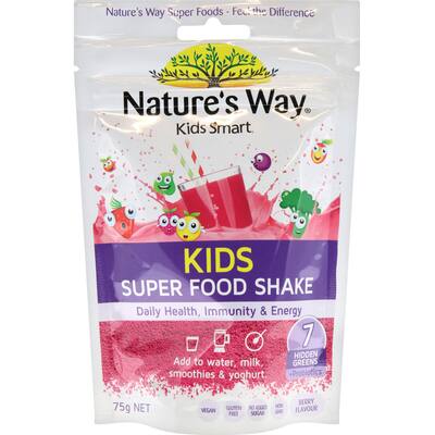 natures way super foods smoothie powder for kids