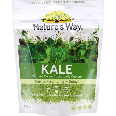 natures way super foods kale powder 