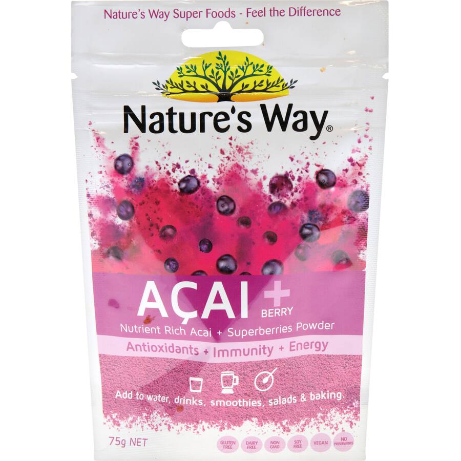 Natures Way Super Foods Acai Powder