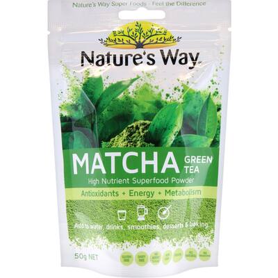 natures way super foods matcha 