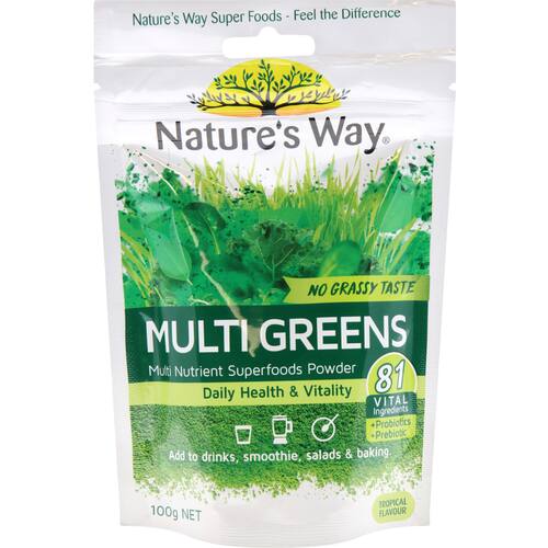 Natures Way Super Foods Multi Greens Powder
