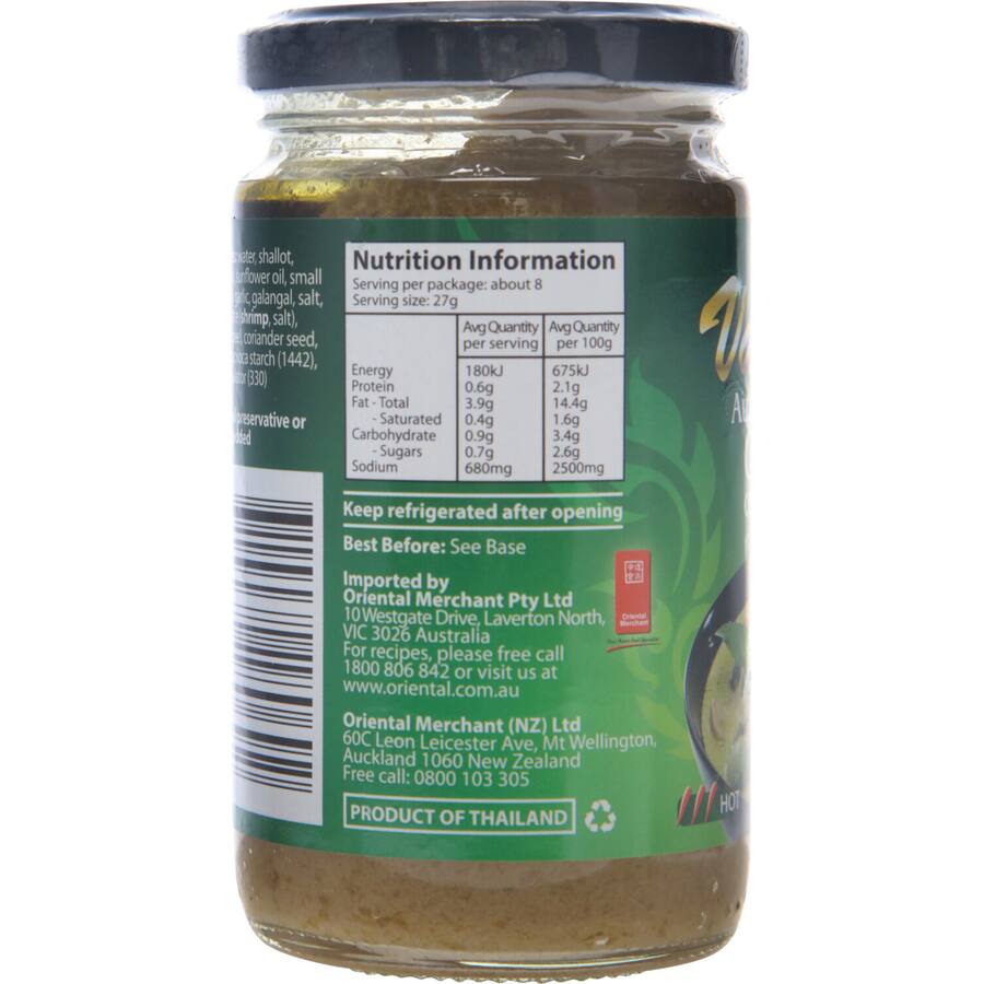 Chicken Recipe Valcom Green Curry Paste Ingredients Natural
