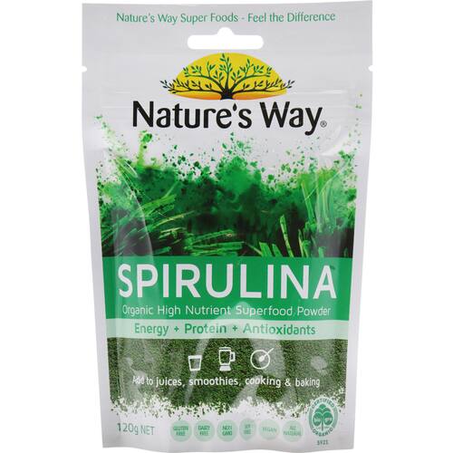 Natures Way Super Foods Spirulina