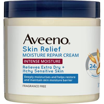 aveeno body cream skin relief moisture repair