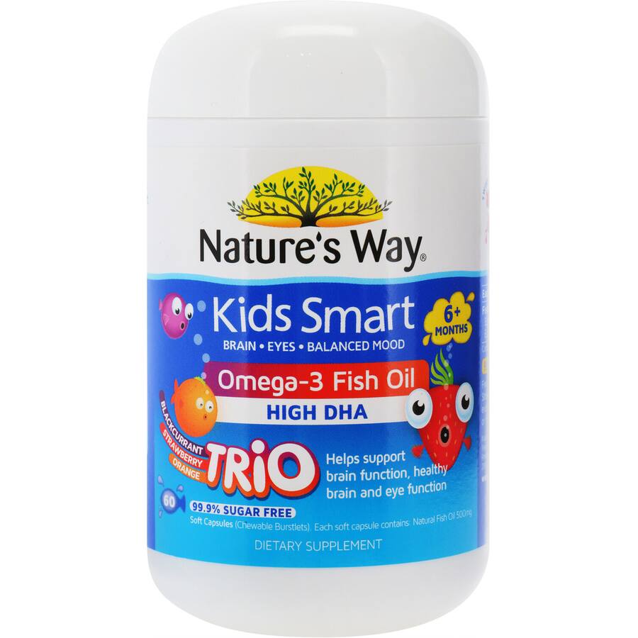 Natures Way Kids Smart Fish Oil Trio