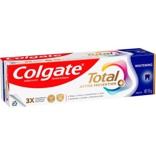 Colgate Total Antibacterial Toothpaste Whitening