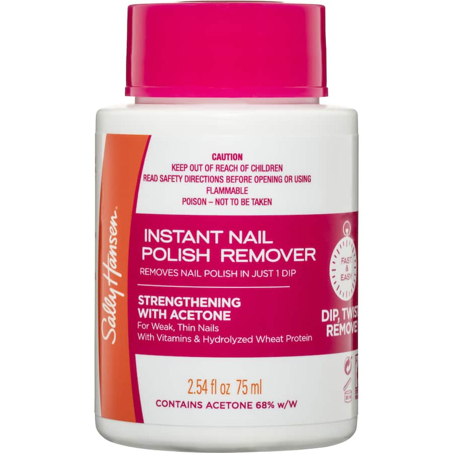 Sally Hansen Polish Remover Strengthening With Acetone