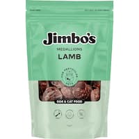jimbos fresh dog food nz lamb medallions
