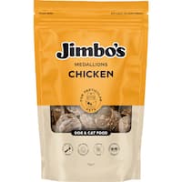 jimbos fresh dog food chicken medallions