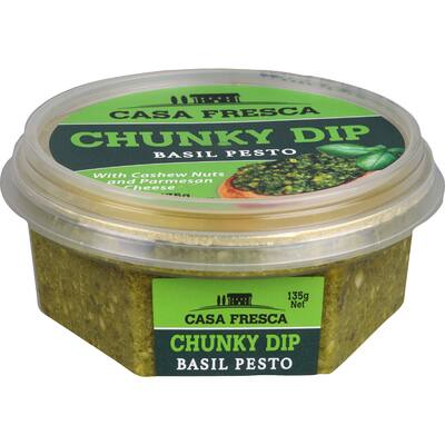 casa fresca dip chunky basil