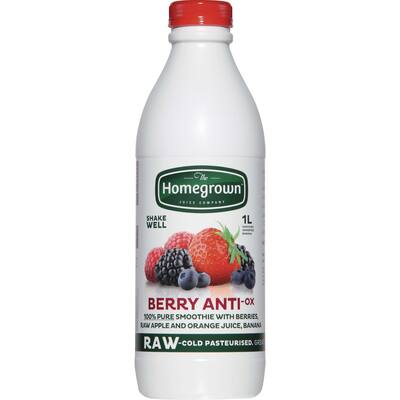 homegrown fruit drink berry smoothie