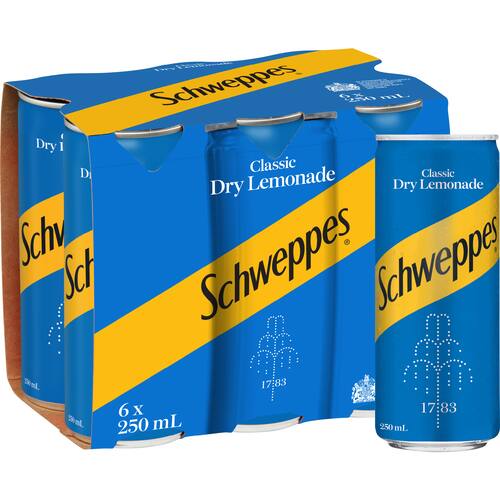 Schweppes Drink Mixers Dry Lemonade