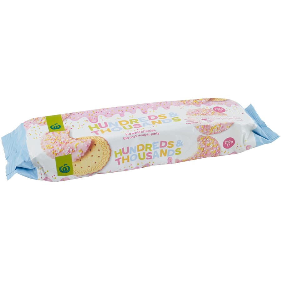 Woolworths Biscuits Hundreds & Thousands