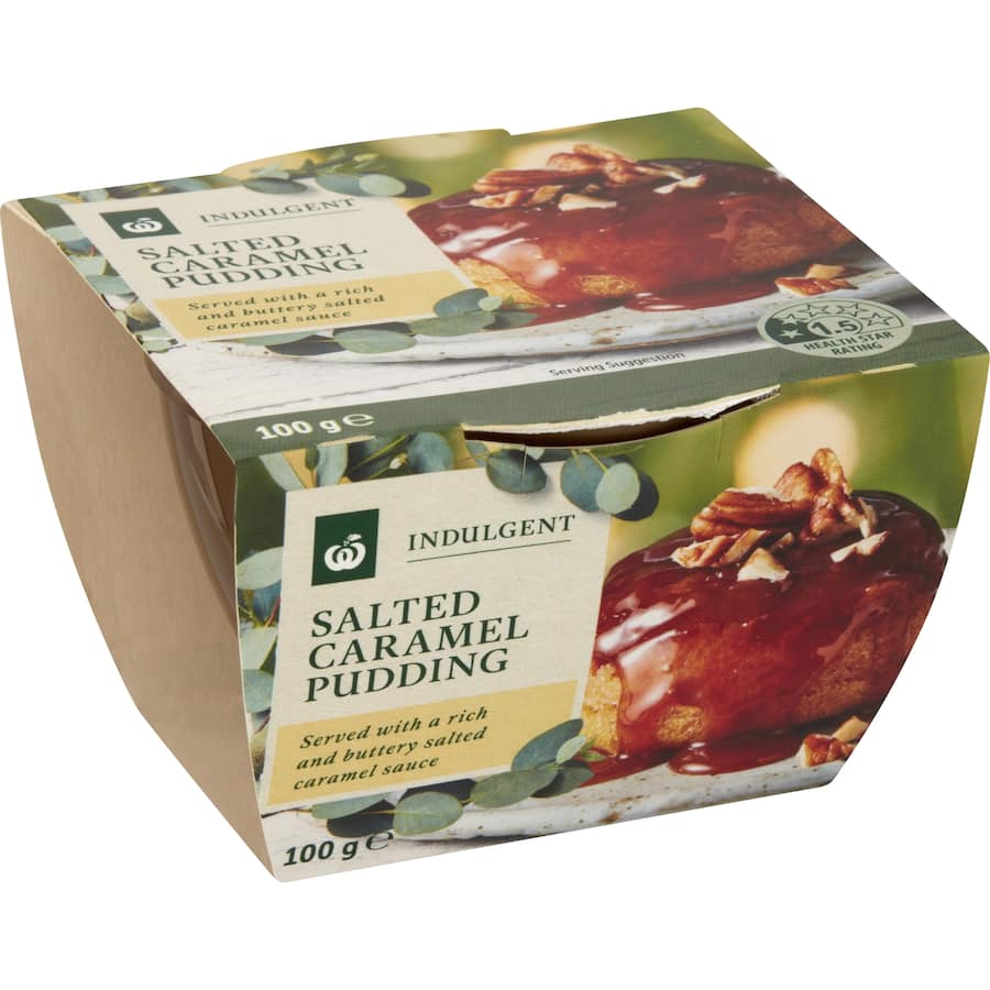 Woolworths Sponge Pudding Salted Caramel