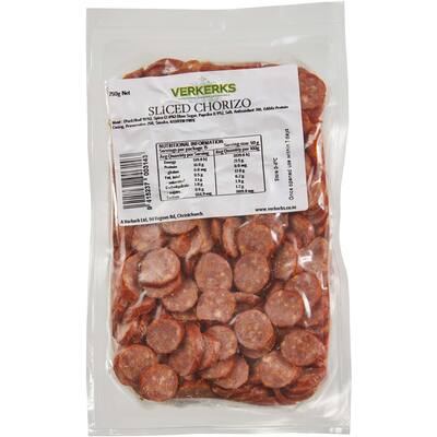 instore deli verkerks chorizo diced
