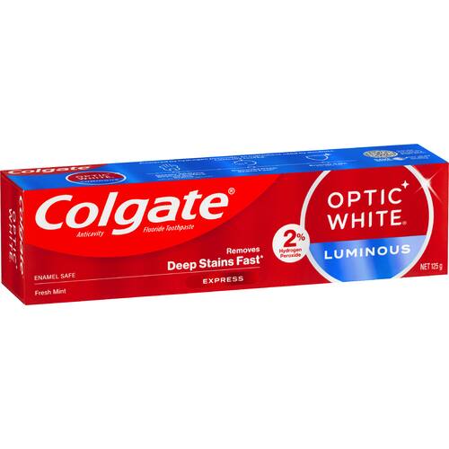 Colgate Optic White Toothpaste Express White Teeth Whitening