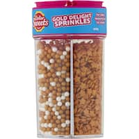 Dollar Sweets Sprinkles 4 Gold Compartments