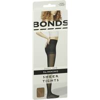 Bonds Comfy Tops Tights Large Slim Sheer Nude
