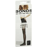 Bonds Comfy Tops Tights Large Black Sheer