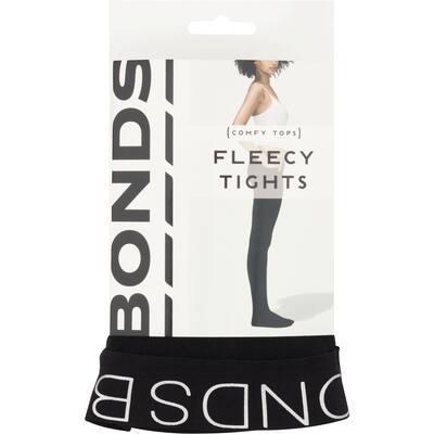 bonds comfy tops tights tall - xtall fleecy black