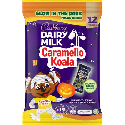 cadbury dairy milk chocolate share pack caramello koala