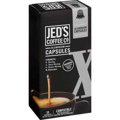 jed's coffee capsules x extreme