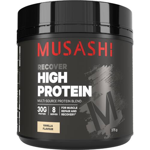 Musashi High Protein Protein Powder Vanilla